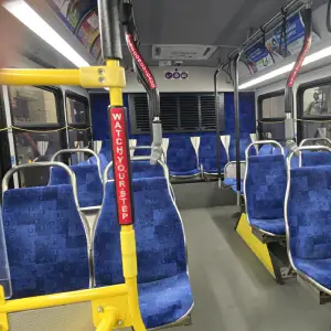 Bus Interior Cleaning